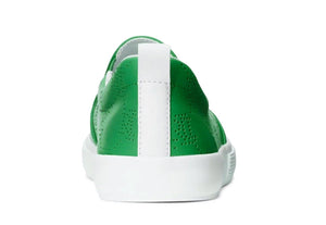RALPH LAUREN Haddley Logo Leather Slip - On Trainer - Footcourt Egypt