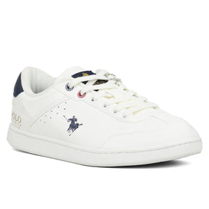 POLO Premier Group Blanco Sneakers - Footcourt Egypt