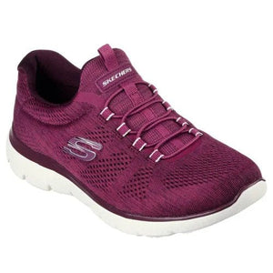 SKECHERS Women's Summits - Fun Flair PLUM - Footcourt Egypt