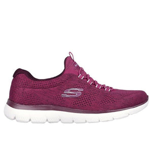 SKECHERS Women's Summits - Fun Flair PLUM - Footcourt Egypt