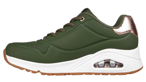 Skechers Uno Shimmer Away Sneakers - Footcourt Egypt