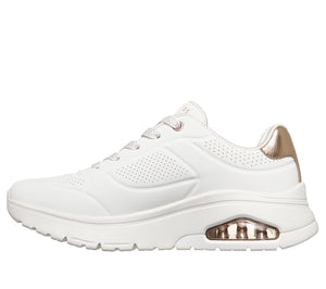 SKECHERS Uno Flex-Echo Air Women's Shoe-Wht - Footcourt Egypt