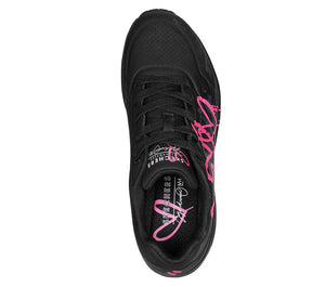SKECHERS Women's Uno Dripping in Love Sneaker - Footcourt Egypt