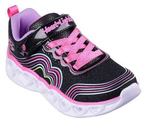 SKECHERS Heart Lights - Retro Hearts Bkmt Shoes - Footcourt Egypt