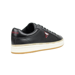 GUESS Men's Likode Fashion Lace-Up Sneakers-BKWT - Footcourt Egypt