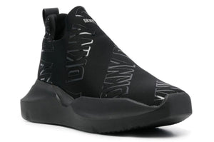 DKNY Ramona logo print slip on - Footcourt Egypt
