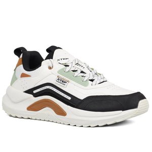 XTEP Lightyear Men's Leather Sports Shoes - Footcourt Egypt