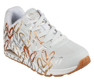 Skechers Uno - Metallic Love - Footcourt Egypt