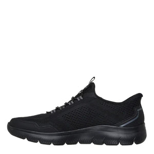 SKECHERS Slip - Ins Summits Men's Training Shoes - BLK - Footcourt Egypt