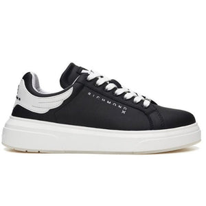 John Richmond 20007Cp Leather Sneakers Bkw - Footcourt Egypt