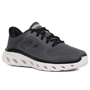 SKECHERS GLIDE LIGHT RUNNING SNEAKERS GRY - Footcourt Egypt