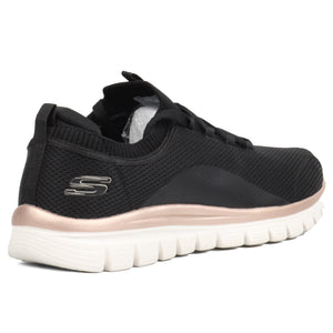 SKECHERS Ladies D’Lux Walker Star BWRS - Footcourt Egypt