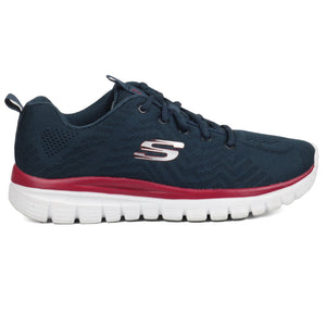 SKECHERS Graceful Get Connected Shoes Nvrd - Footcourt Egypt