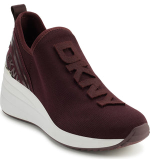 DKNY Keeva Wedge Knit Sneaker - Footcourt Egypt