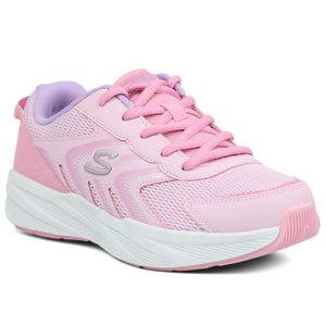SKECHERS Lace Up Mesh Sneakers Pk - Footcourt Egypt