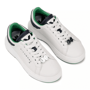 John Richmond 27301CP Men's Leather Sneakers WNGN - Footcourt Egypt