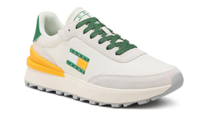 TOMMY HILFIGER Tjm Tech Runner Metalic Mix Sneakers - Footcourt Egypt