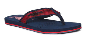 U.S. POLO ASSN. Logo Print Thong - Strap Flip - Flops - Footcourt Egypt