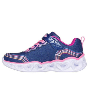 SKECHERS Heart Lights - Retro Hearts Bkmt Shoes NVMT - Footcourt Egypt