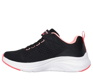 SKECHERS Velcro fiber foam athletic shoe BKPK - Footcourt Egypt