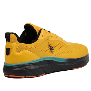 U. S POLO ASSN Stran Sneakers Shoes YLW - Footcourt Egypt