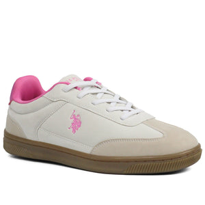 U. S POLO Assn Low Top Trainers Jess002A BGPK - Footcourt Egypt