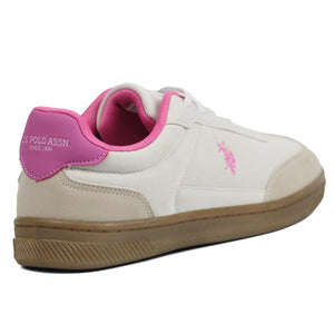 U. S POLO Assn Low Top Trainers Jess002A BGPK - Footcourt Egypt
