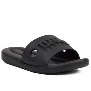 JEEP Mens Slide Lightly Go Get Up BLK - Footcourt Egypt