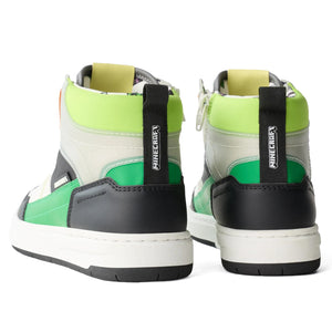 ZARA Minecraft © Mojang AB. ™ High - Top Sneakers - Footcourt Egypt