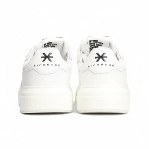 John Richmond 20119CP Women's Leather Sneakers WBK - Footcourt Egypt