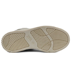 ZARA unisex Hitop NATURAL shoe NAT - Footcourt Egypt