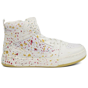 ZARA Graffiti Hitop Multicolor Shoes - Footcourt Egypt