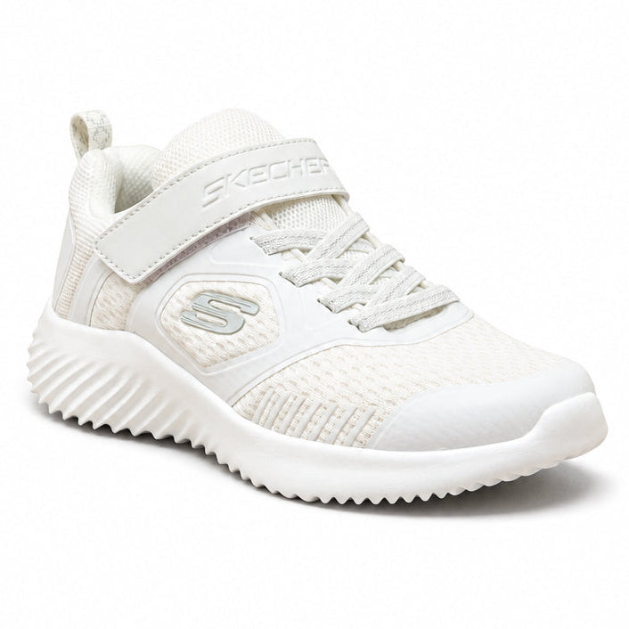 SKECHERS Kids' Bounder - Gorven WHI