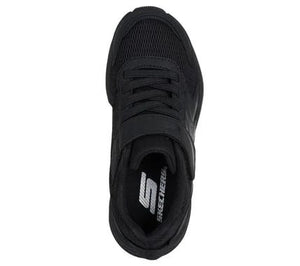SKECHERS Microspec Tread Bln Sneakers BBK - Footcourt Egypt