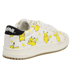 ZARA Leather Pokemon White Sneakers - Footcourt Egypt