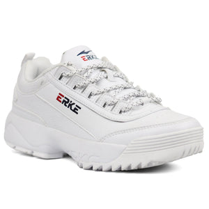ERKE 02E Casual Trend Breathable SNEAKERS WHT 22 - Footcourt Egypt