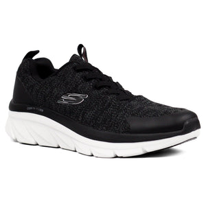 Skechers Cushion walker BKW - Footcourt Egypt