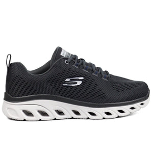 SKECHERS Men's GLIDE LIGHT sports shoe BKGY - Footcourt Egypt
