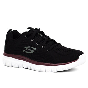 SKECHERS Graceful - Get Connected BKWN - Footcourt Egypt