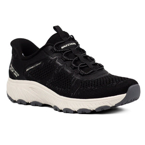 SKECHERS Slip-Ins Wide Fit Sneakers BLK - Footcourt Egypt