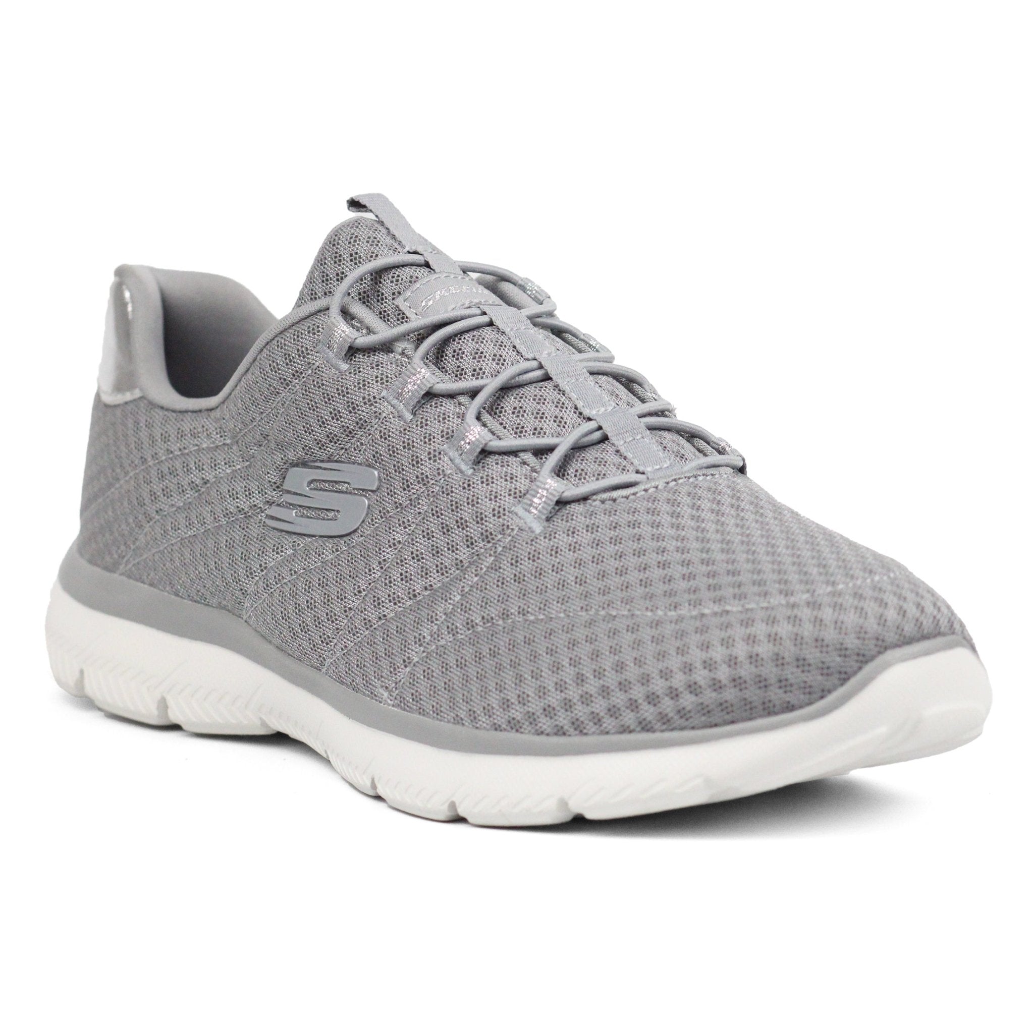 SKECHERS Shoes Casual Summits GRY - Footcourt Egypt