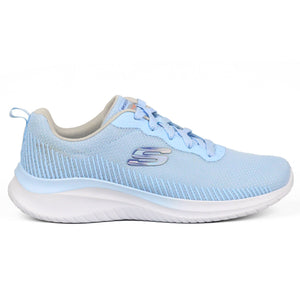 SKECHERS Women's Sports Sneakers for Leisure CYAN - Footcourt Egypt