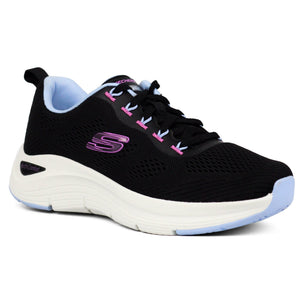 SKECHERS Arch comfort Sneakers BKLB - Footcourt Egypt