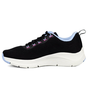 SKECHERS Arch comfort Sneakers BKLB - Footcourt Egypt
