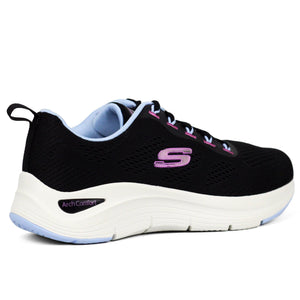 SKECHERS Arch comfort Sneakers BKLB - Footcourt Egypt