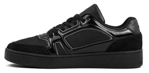 CALVIN KLEIN low - top leather basketball shoes - Footcourt Egypt