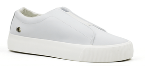 RALPH LAUREN Isla Leather Platform Trainer - Footcourt Egypt