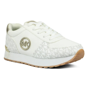 Michael Kors Monogram Kids shoes WHT - Footcourt Egypt