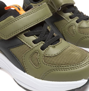 Diadora Runner3 Boy Velcro Tennis Shoes - Footcourt Egypt