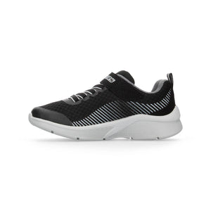 SKECHERS Gorza Sneakers BKGY - Footcourt Egypt